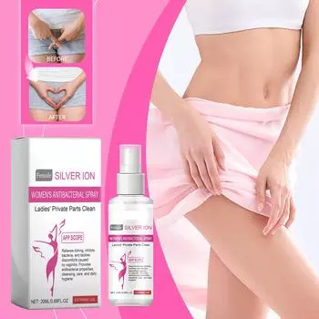 Женский спрей для интимных частей тела, свежий питательный спрей, эффективный частный уход, 20 мл