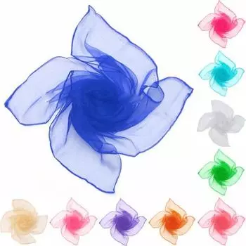 Женский стильный чистый шифоновый шарф на шею, шаль Bright Yellow