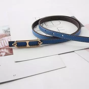 Женский стиль, простой и модный, индивидуальный, интернет-знаменитость, универсальный джинсовый ремень