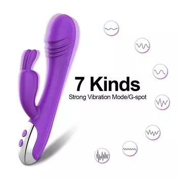Женский стимулятор влагалища и клитора, фаллоимитатор с зарядкой через USB, вибратор для точки G, секс-игрушки для пар, взрослых