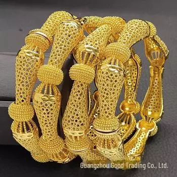 Женский свадебный браслет с позолотой 24 карата — из Дубая в Нигерию и Индию