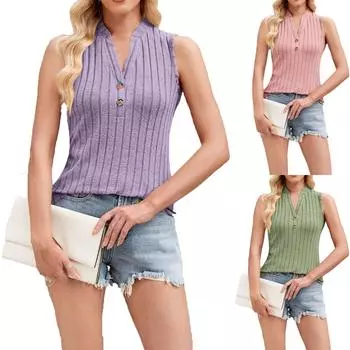 Женский свитер с цветными блоками и длинными рукавами, украшенный узором по верхнему краю S чёрный