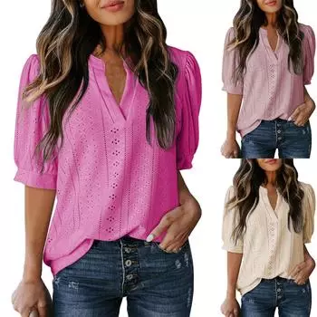 Женский свитер с цветными блоками и длинными рукавами, украшенный узором по верхнему краю L чёрный