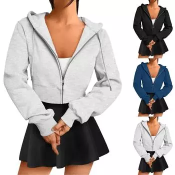 Женский свитер с цветными блоками и длинными рукавами, украшенный узором по верхнему краю L чёрный