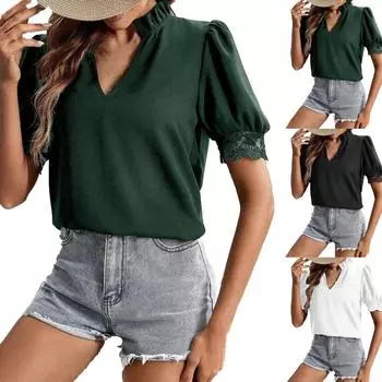 Женский свитер с цветными блоками и длинными рукавами, украшенный узором по верхнему краю L чёрный