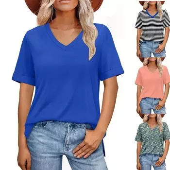 Женский свитер с цветными блоками и длинными рукавами, украшенный узором по верхнему краю L чёрный