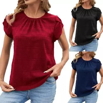 Женский свитер с цветными блоками и длинными рукавами, украшенный узором по верхнему краю M зелёный