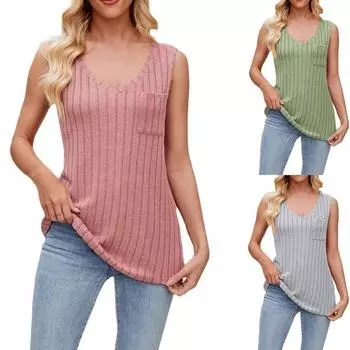 Женский свитер с цветными блоками и длинными рукавами, украшенный узором по верхнему краю L чёрный