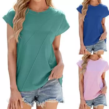 Женский свитер с цветными блоками и длинными рукавами, украшенный узором по верхнему краю L чёрный