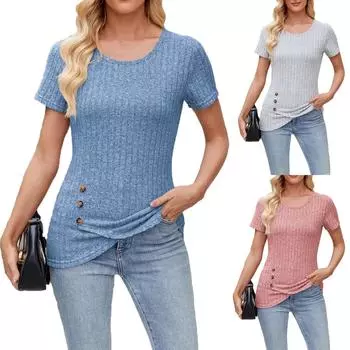 Женский свитер с цветными блоками и длинными рукавами, украшенный узором по верхнему краю XS чёрный