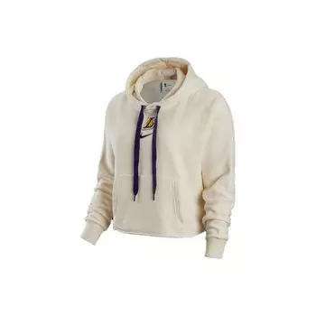Женский свитер с круглым вырезом Nike Los Angeles Lakers с логотипом, бежевый DR2382-027 XL