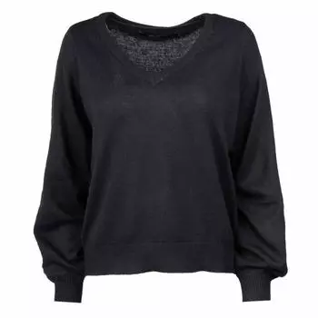 Женский свитер с V-образным вырезом и длинными рукавами VERO MODA