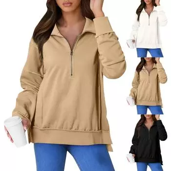 Женский свитер в полоску осень-зима с длинным рукавом и открытыми плечами, свободный трикотажный пуловер L чёрный