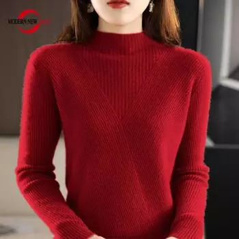 Женский свитер, водолазка, СОВРЕМЕННАЯ НОВАЯ САГА, зимний вязаный пуловер, осенний мягкий теплый шерстяной свитер, вязаный топ, модный женский джемпер S белый