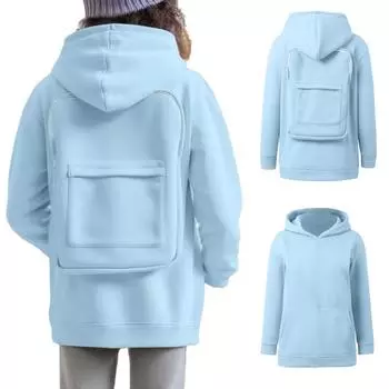 Женский свитшот Оверсайз Повседневный Свободный Пуловер Топ L