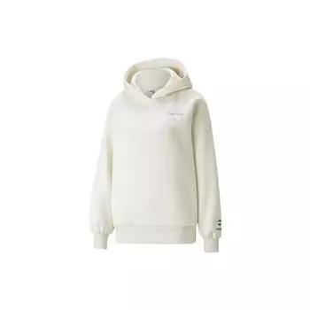Женский свитшот Puma Wellness Club Crew с буквенным логотипом молочно-белый 534397-73 M
