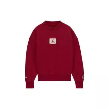 Женский свитшот с круглым вырезом Jordan x Two 18 Collaboration Series с вышитым логотипом, топы DV6967-687 M