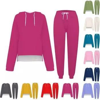 Женский свободный крой, женский рождественский костюм с круглым вырезом и капюшоном XXL красный