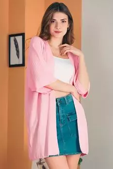 Женский свободный жилет