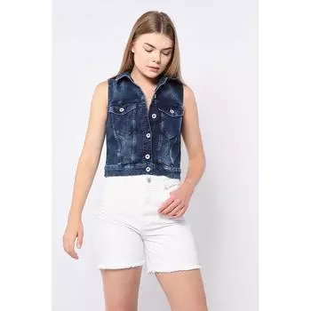 Женский темно-синий жилет Banny Jeans