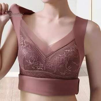 Женский терможилет с V-образным вырезом без рукавов, утепленный, без рукавов, облегающий, однотонный, с фиксацией температуры, бархатный топ L бежевый