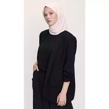 Женский тонкий пудровый шарф Rio с узором