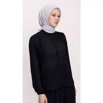 Женский тонкий шарф Rio с рисунком, серебристый