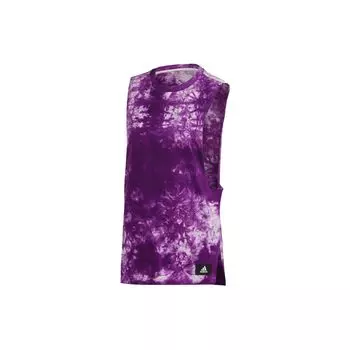 Женский топ без рукавов Adidas Loose Fit Printed Pink GM3866 S