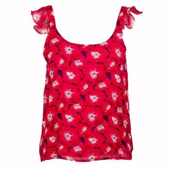 Женский топ без рукавов с оборками LA PETITE ETOILE