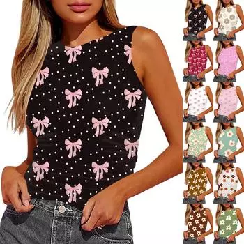 Женский топ-майка без рукавов с плиссировкой L армия зеленый