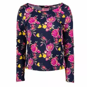Женский топ с длинными рукавами с принтом VERO MODA