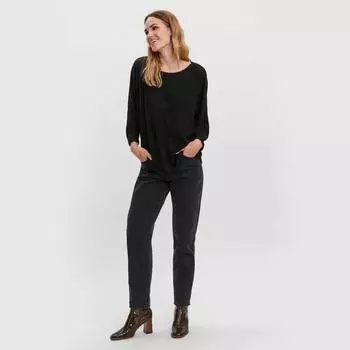 Женский топ с круглым вырезом и рукавом 3/4 VERO MODA