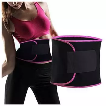 Женский тренажер для обертывания талии после родов, фитнес, брюшное потоотделение и защита талии L чёрный
