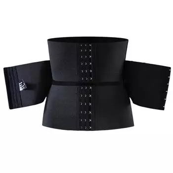 Женский тренажер для талии «песочные часы», регулируемый формирователь тела под грудью, высокоэластичный дизайн с пряжкой для живота для фитнеса, спортивных тренировок XS