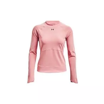 Женский тренировочный топ с длинными рукавами Under Armour Rush Coldgear Core, розовый 1365721-663 XS