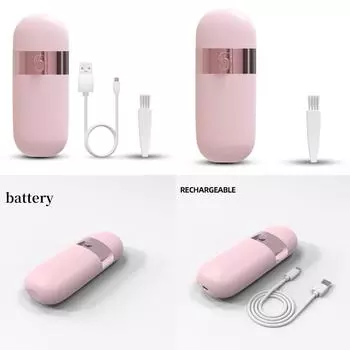 Женский триммер для волос, безопасный, простой в использовании, для удаления волос на лице и теле, триммер для бровей, пластиковый материал для лица и тела