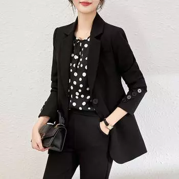 Женский универсальный приталенный пиджак Nanyou - Высококачественный, повседневный и профессиональный. Extra Large