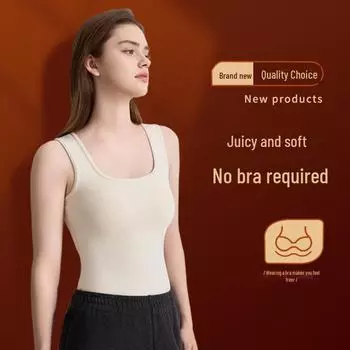 Женский утепленный жилет Meiyabi из лиоцелла для осени и зимы L