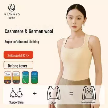 Женский утепленный жилет с теплоотводящей подкладкой — плотный, бархатистый, не оставляющий следов, идеально подходит для осеннего и зимнего периода M чёрный