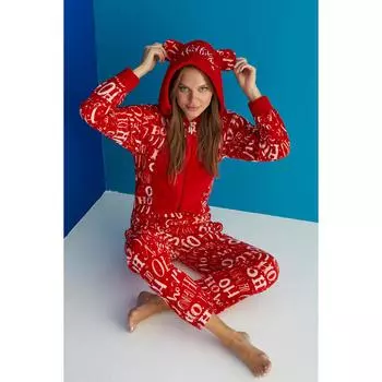 Женский уютный флисовый пижамный комплект, теплый костюм, новая одежда для отдыха с длинными рукавами, утолщенная модная женская одежда