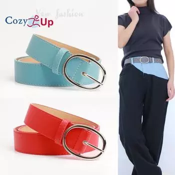 Женский узкий кожаный ремень для брюк, джинсов, женские тонкие ремни на талию, ремень для платья с золотой пряжкой для женщин 103x3.3cm красный