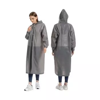 Женский ветрозащитный плащ с капюшоном Eva Raincoat