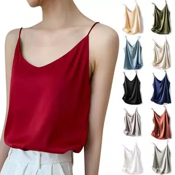 Женский внутренний свободный модный жилет на подтяжках XXXL белый