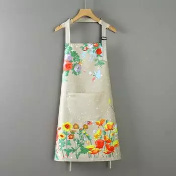 Женский водонепроницаемый маслостойкий фартук: Не требующий стирки и грязеотталкивающий для кухни, дома или работы AVE