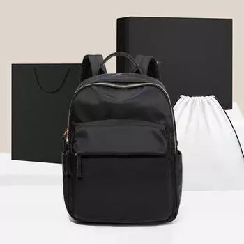 Женский водонепроницаемый рюкзак 2023, новая школа, длина 27 см, ширина 11 см, высота 40 см коричневый