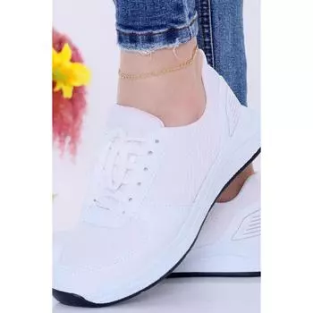 Женский вязаный браслет-цепочка золотого цвета