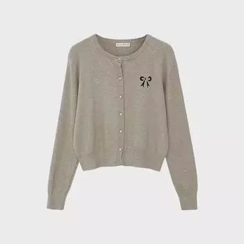 Женский вязаный кардиган в стиле ретро в европейском стиле колледжа 2024 года — повседневная верхняя одежда с длинными рукавами L