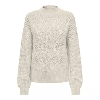 Женский вязаный крючком свитер Rubine ТОЛЬКО L бежевый