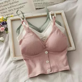 Женский вязаный топ на бретелях, женский жилет на бретельках, сексуальный женский вязаный укороченный топ one size розовый