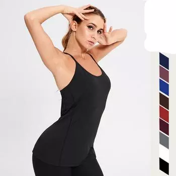 Женский жилет для бега, майки, компрессионная рубашка без рукавов, сексуальная одежда для бега, фитнеса и спортзала M белый